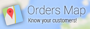 Orders Map - Webyze